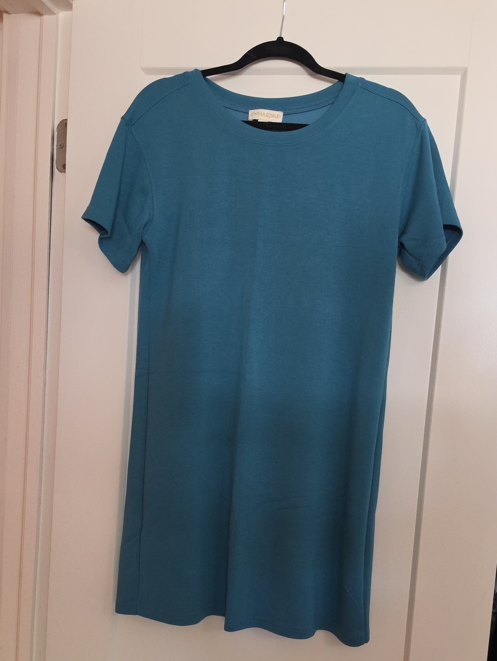 Cynthia Rowley Teal Crewneck Top